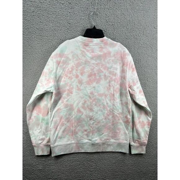 Guess Friends With You Small Tie Dye Crew Pullover Sweatshirt New - Picture 5 of 9
